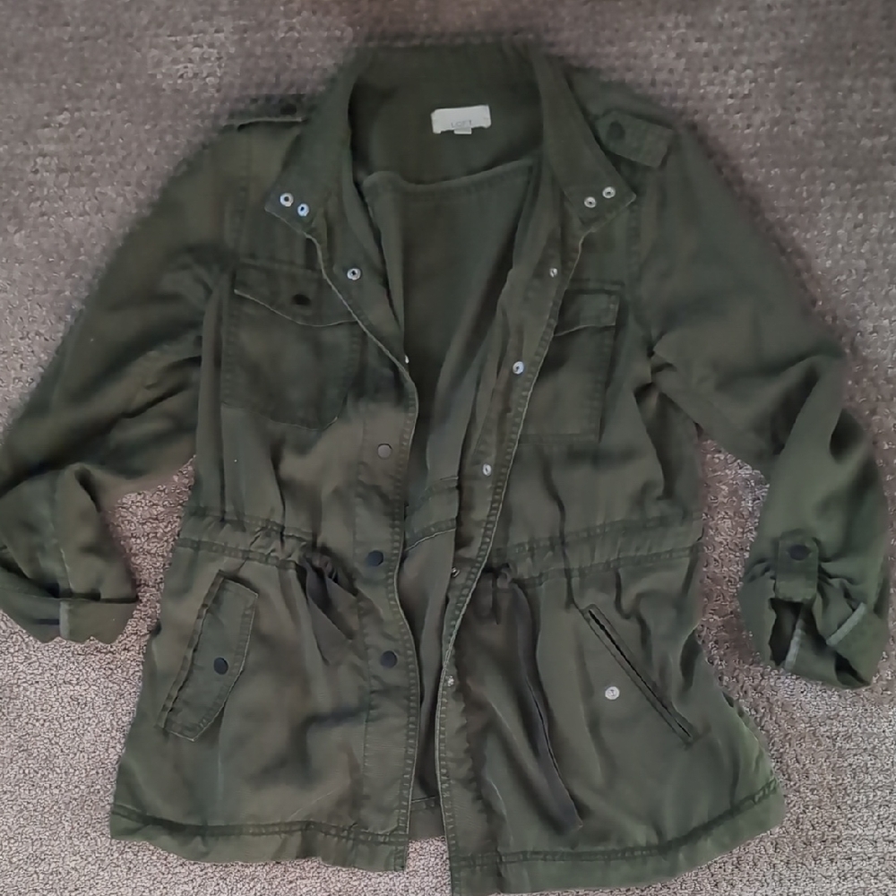 LOFT Utility Jacket Size S